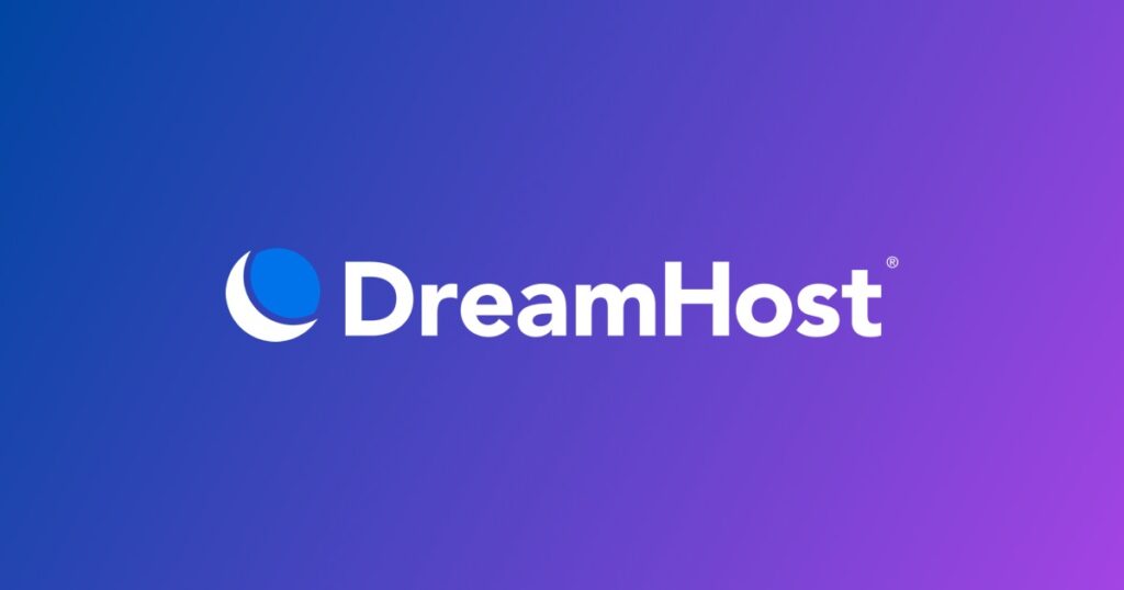 DreamHost domains, hosting, and cloud services