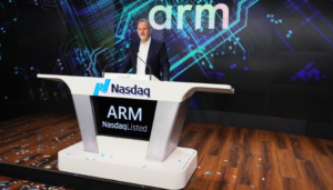 Arm’s shares surge over 50%, valuing it at $120bn