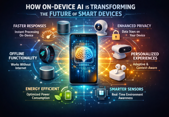On-device AI transforming smart devices with faster and private processing