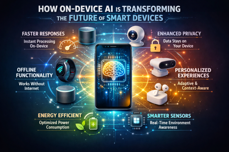 On-device AI transforming smart devices with faster and private processing