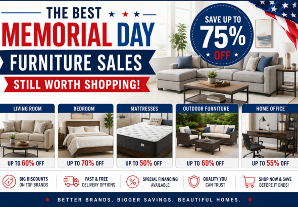The Best Memorial Day Furniture Sales Still Worth Shopping: Save Up To 75%