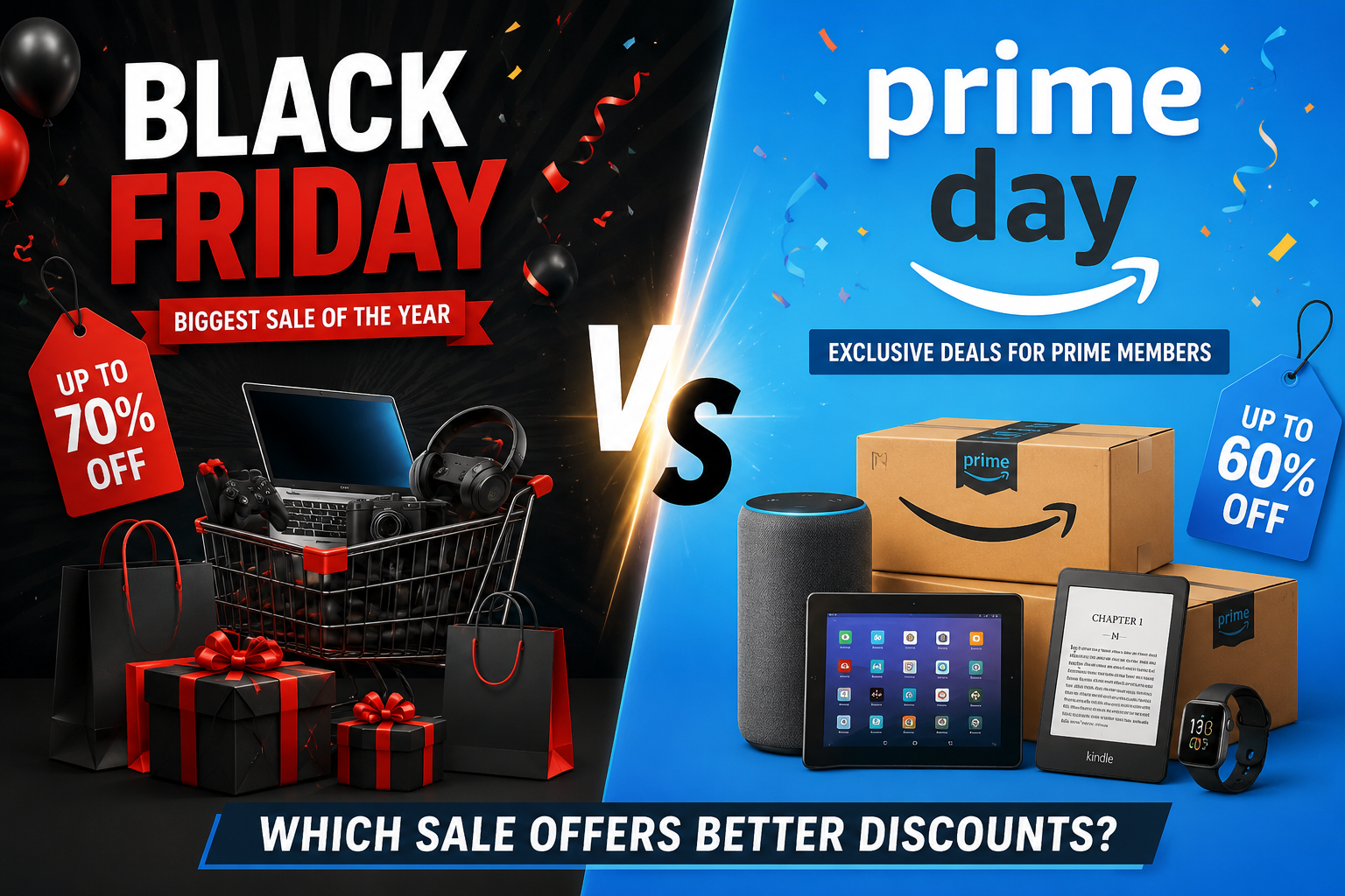 Black Friday vs Prime Day: Which Sale Offers Better Discounts in 2026?