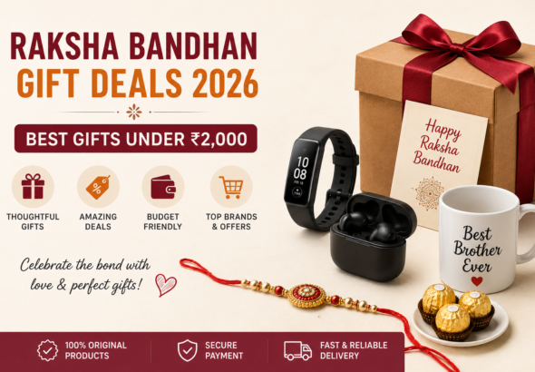 Raksha Bandhan Gift Deals 2026: Best Gifts Under ₹2,000 for Your Brother or Sister